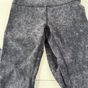 Lululemon Gray Marble Leggings